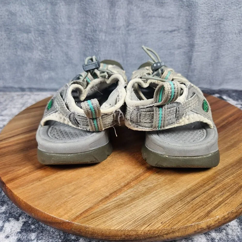 Keen Whisper Waterproof Sandals Womens Size 7 Beige Hiking Water Shoes